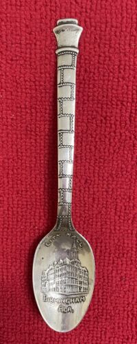 figural sterling souvenir spoon Birmingham, Ala, 5 1/2" - Picture 1 of 4