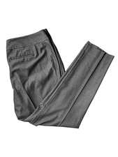 Nine West Gray Dress Capri Pants ZIP Pockets Women's Size 10