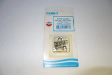 Pair of Perko Tiller Rope Guide 1256-000-CHR Chrome Plated Zinc 1-1/4" x 3/4"