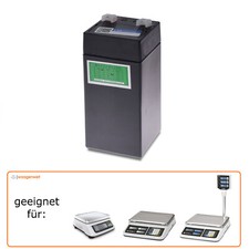 Akku für Kompaktwaage CAS SW-II und Ladenwaage CAS PR-II