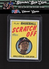 2020 Topps Heritage 5 Ronald Acuna Jr. 1971 Topps Baseball Scratch-Offs