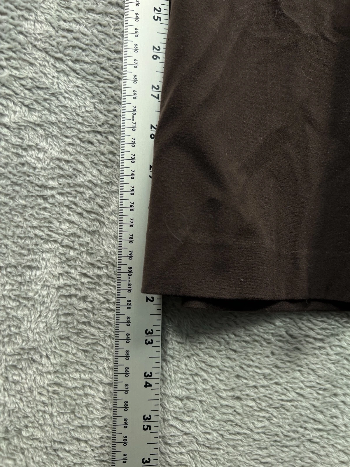 Abito donna pantalone 6 alyx marrone chino vita media gamba dritta elastico in vita