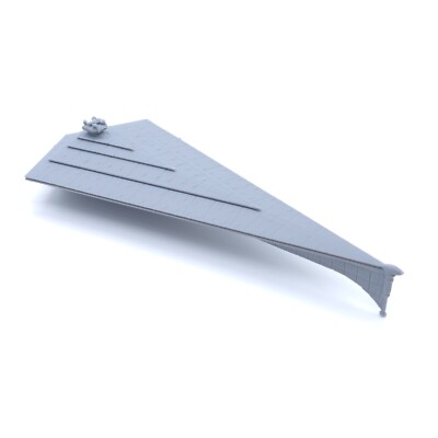 Eclipse - 3'', 6'' or 12'' Model - Custom Spaceship Sci-fi Star Model Kit Ship Wars