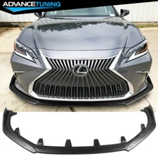 Fits 19-25 Lexus ES350 ES300h IKON Style Front Bumper Lip Spoiler Splitter - PP