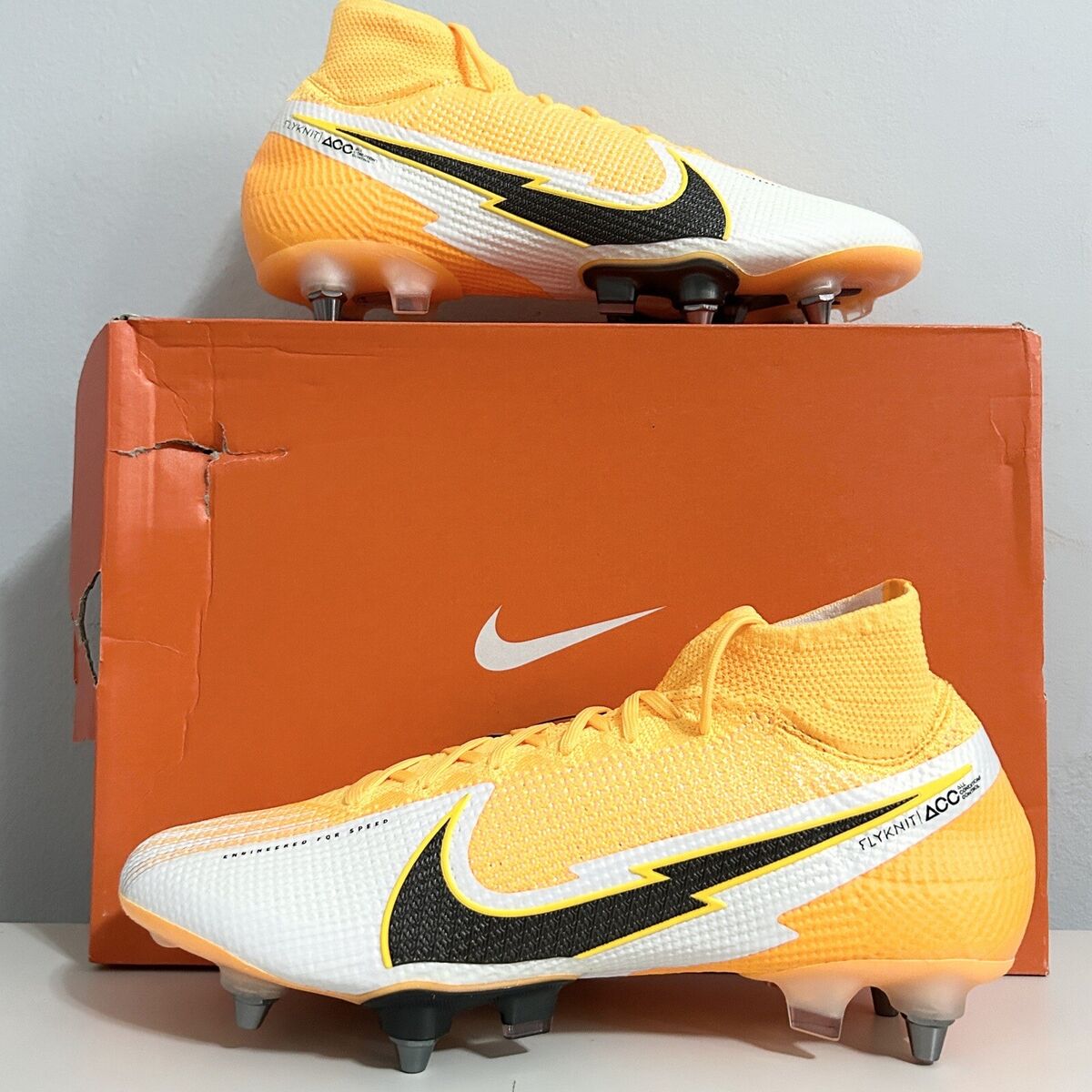 Nike Mercurial Superfly 7 Elite SG Pro “Laser Orange” Men's Nike Mercurial Superfly 7 Elite SG Pro “Laser Orange” Men's