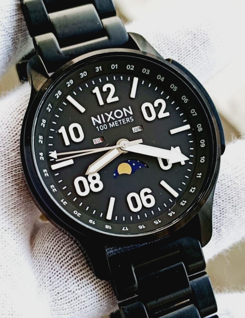 NIXON　ASCENDER SPORT　BLACK　腕時計　希少美品 NIXON ASCENDER SPORT BLACK 腕時計 希少美品 NIXON ASCENDER SPORT