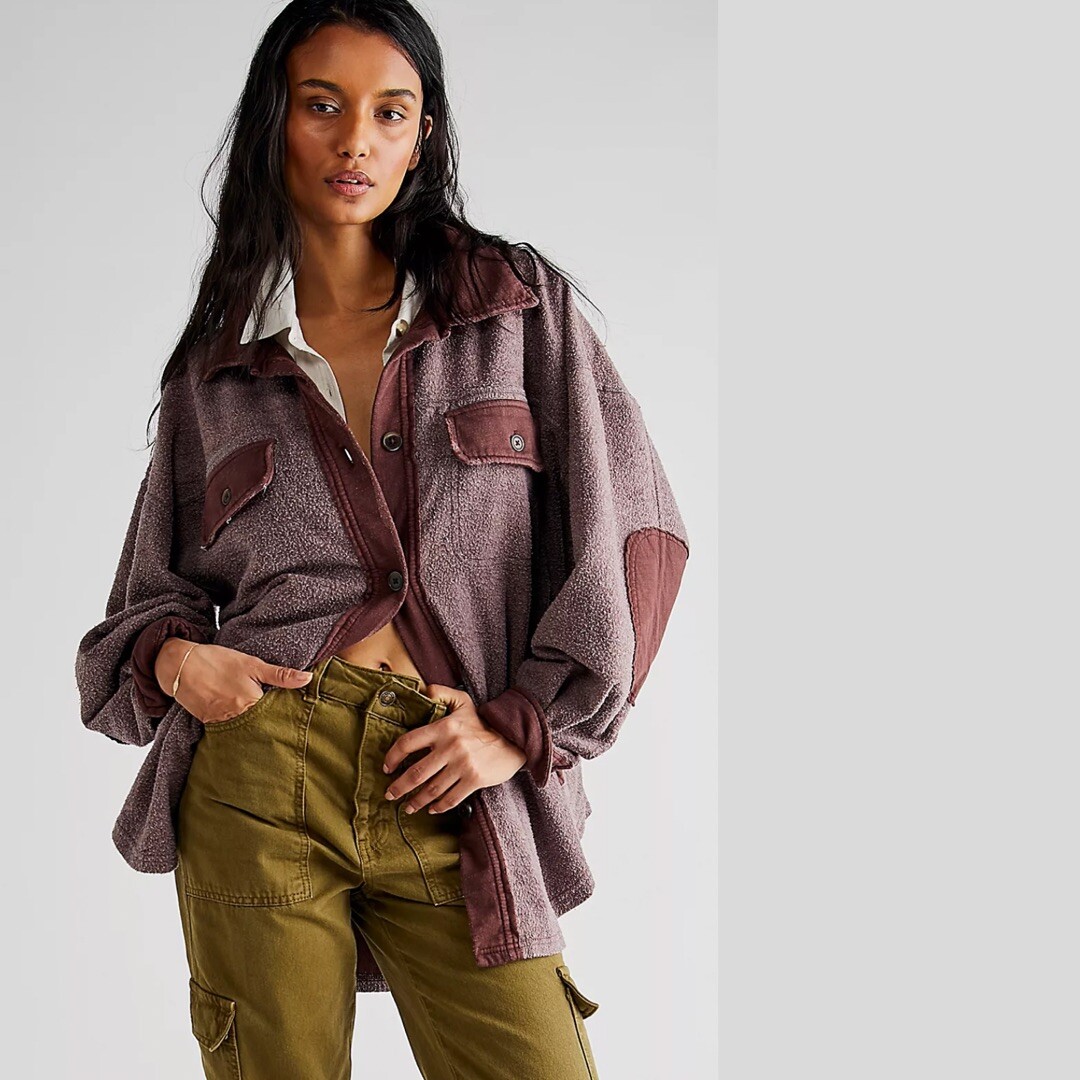 Women's Coats Fleece Jacket Ruby Jacket Free People Stone Free