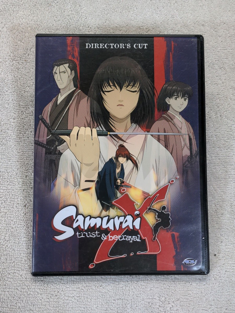 Samurai X Trust Betrayal Directors Cut DVD 2003 702727061028
