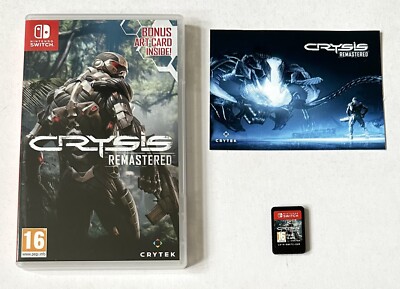 Crysis Remastered Nintendo Switch Boxed Inc Art Card PAL