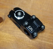 Bmx Free Agent Bike Stem Threadless Neck Gloss Black W/Cap Haro Gt Dyno Mosh SE