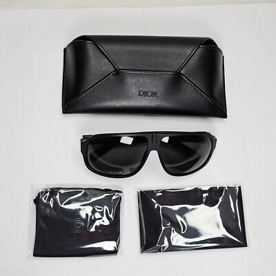 Dior Sunglasses 2014 Vintage Pilot Square Black Tie 131S WRDNR