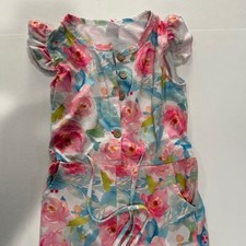 Floral Multicolor Romper Size 8.