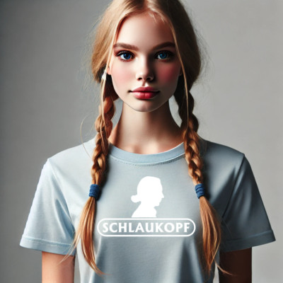 T-Shirt Schlaukopf Alice Kanzlerkandidatin Neuwahlen 2025 AfD Die