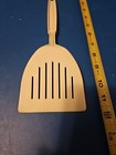 Vintage Ekco Slotted Wide Nylon Spatula Almond Lightweight Plastic Flipper USA — photo 3