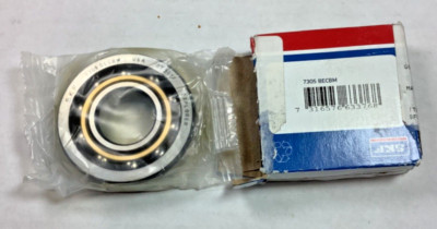 7305 BECBM - SKF - ANGULAR CONTACT BALL BRGS NOS USA / 1 per sale