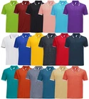 Mens Short Sleeve Polo Shirt Plain Single Tipping Collar with Pocket M - XXL