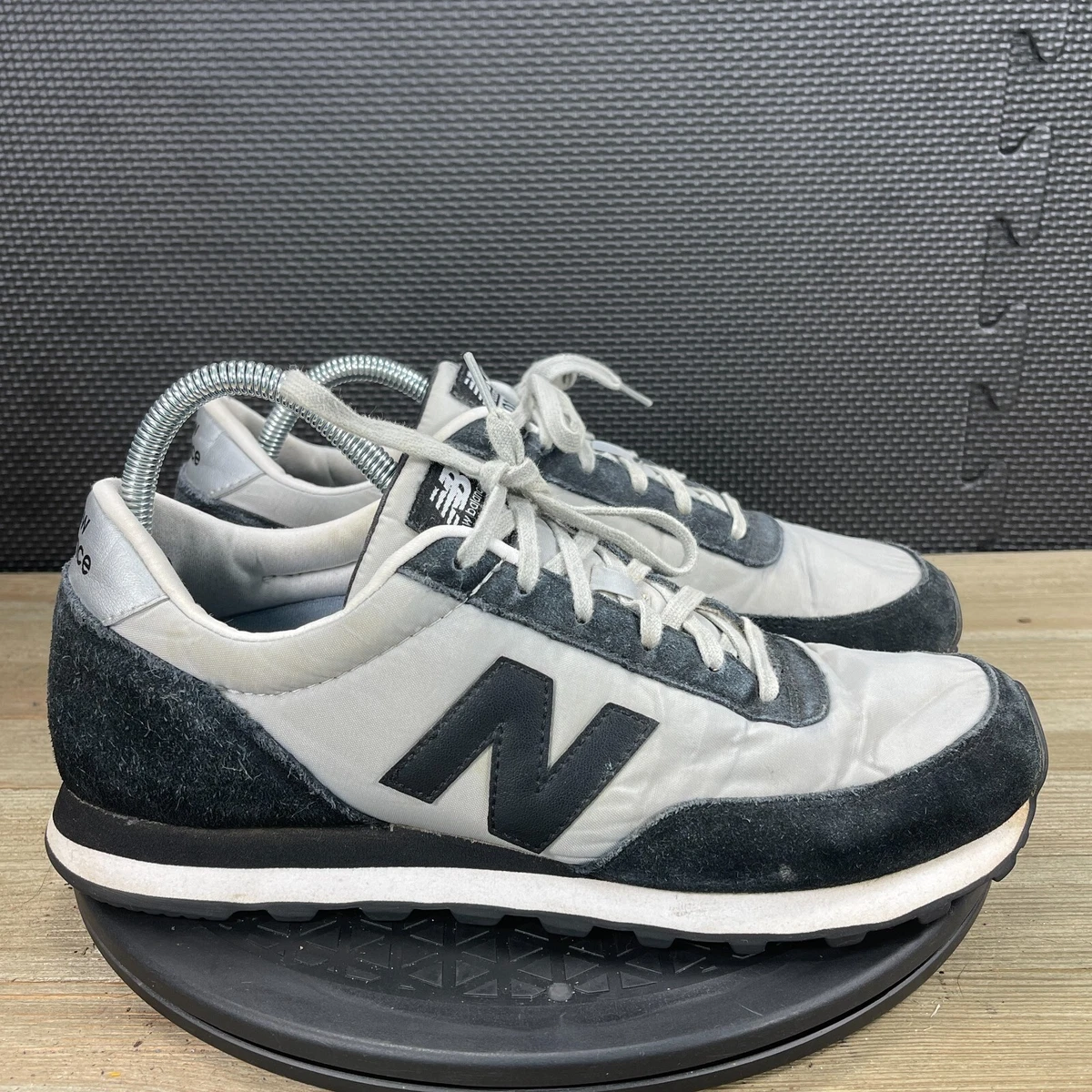 New Balance 501 Mens Size 9 Gray Black Running Shoes Low Top Sneakers  Trainers | eBay