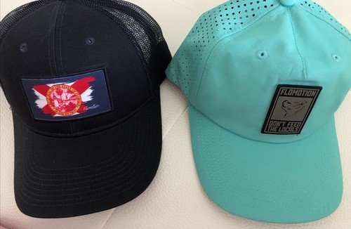 FLOMOTION Florida State Flag Flo Motion Trucker Hat Cap Mesh Snapback Navy