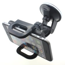 Windshield Car Mount Holder Glass Cradle Rotating Dock Suction for Cell Phones