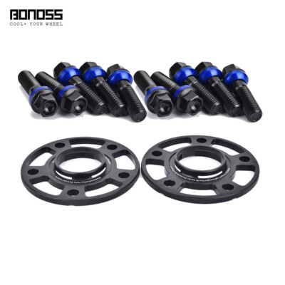 BONOSS 2Pc 7mm Hubcentric Wheel Spacers Forged AL-6061-T6 Fits Porsche Taycan