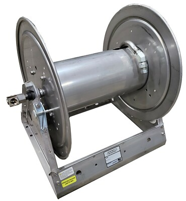 #ad HoseTract Commercial Pressure Washer Soft Wash Hose Reel MS15 5 Stainless Steel $650.00
