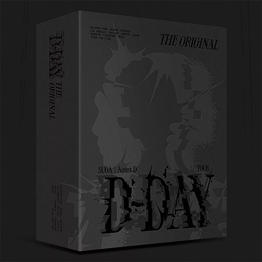 BTS SUGA AGUST D TOUR D-DAY THE ORIGINAL [DIGITAL CODE/POSTER