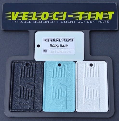Veloci-TINT Bed Liner Pigment Concentrate 2oz Pouch for U-Pol Tintable Raptor - Picture 20 of 214
