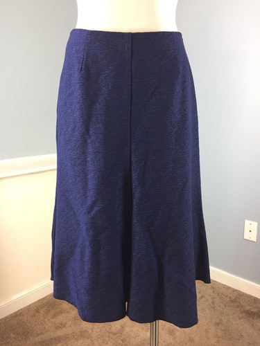 Nueva Falda CAbi Tulipán Azul Marino Línea A Acampanada S 4 Carrera Cóctel Jacquard Linda - Imagen 4 de 8