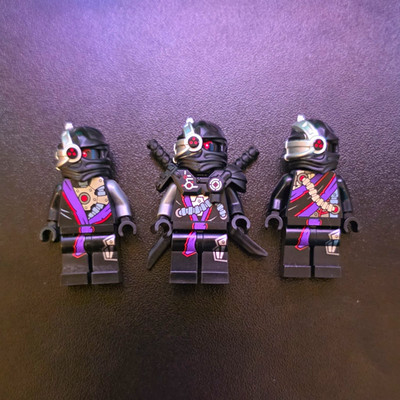 LEGO Ninjago Nindroid Warrior Lot of 3 Minifigures General Cryptor