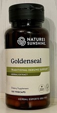 Natures Sunshine Golden Seal 100 Capsules Die...