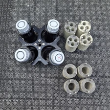 Beckman S4180 4800RPM Centrifuge Rotor W/ Bucket Inserts 361230-361234