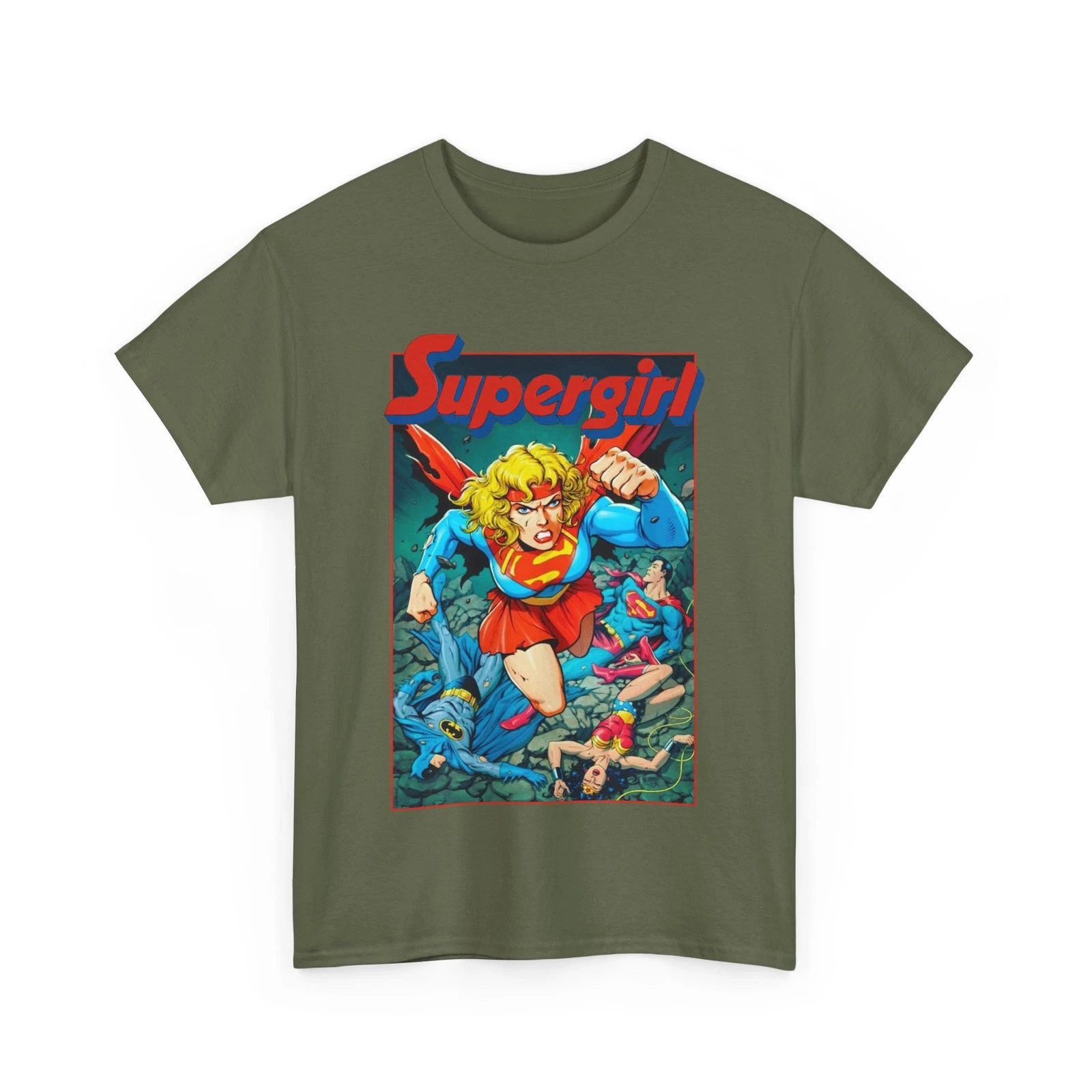 Supergirl T-Shirt - Crisis on Infinite Earths - DC Comics - Tom Grummett Art