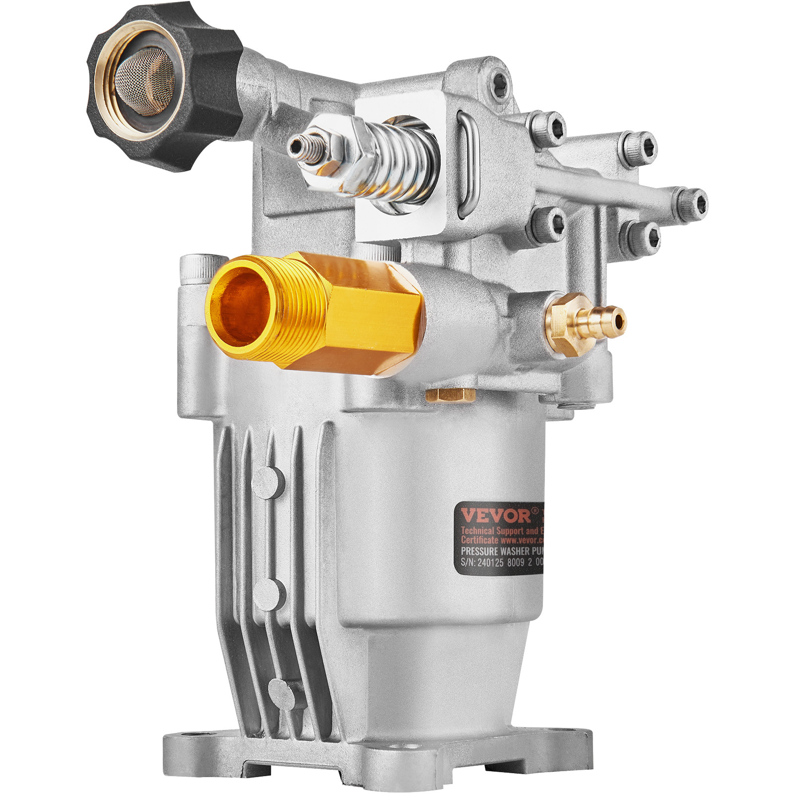Pressure Washer Pump Power Washer Pump 3/4" Horizontal 3400 PSI 2.5 GPM