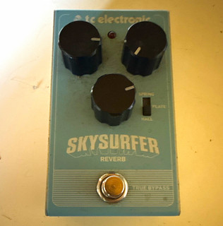 TC Electronic Skysurfer Reverb Digital Reverb Effektpedal für E Gitarre & Bass