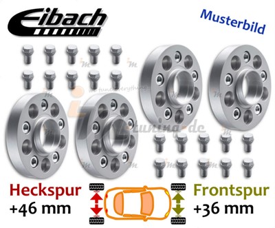 Eibach Spurverbreiterung 36mm & 46mm p.A. für Porsche 911 991 :: 2011 >> 2020