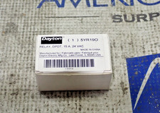 NEW Dayton 5YR190 Relay DPDT 15 Amp 24VAC