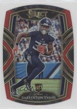 2020 Panini Select Club Level Red Prizm Die-Cut Darrynton Evans #278 7l6