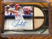 2025 Topps Museum Collection - Single-Player Signature Swatches Dual Relic...
