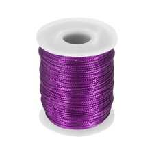 Metallic Cord 1.5mm 109 Yards Metallic Ornament String Dark Purple