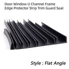Door Window U Channel Frame Edge Protector Strip Trim Guard Seal Rubber U-shape