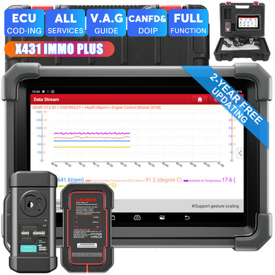 2026 Launch X431 IMMO PLUS Keay Programmier OBD2 Diagnosegerät Mit X-PROG3 Box