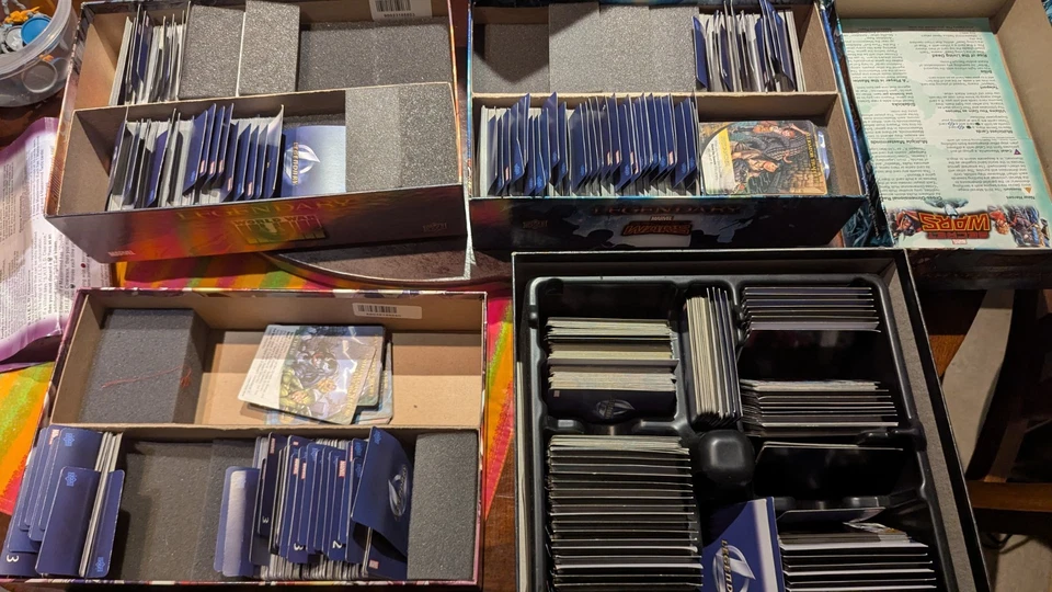 Marvel legendary And Expansions: Red, Dark City, Secret War 1&2, Civil War, WWH - Image 3 of 4