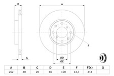 Disque de frein Suzuki SPLASH