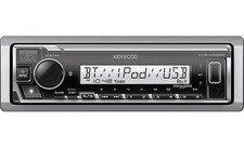 NEW Kenwood KMR-M328BT 1-DIN Marine Digital Media Receiver w/ Bluetooth