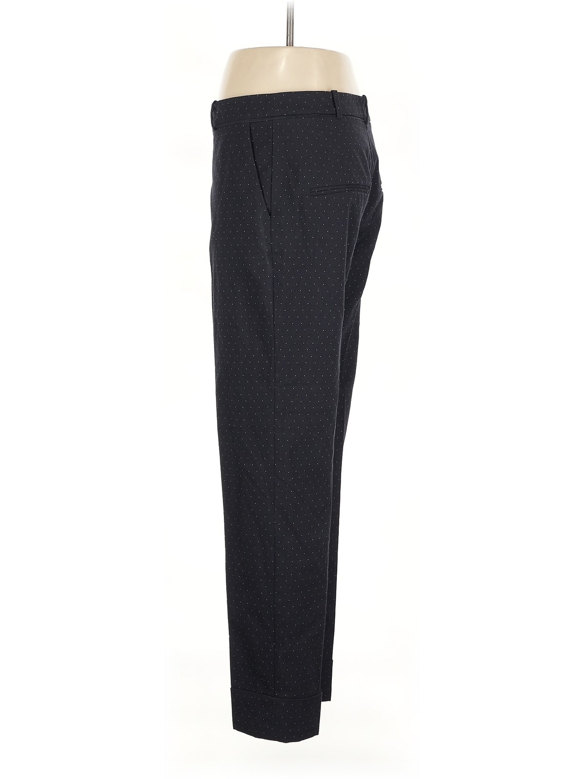 Mango Women Black Dress Pants 10 thumbnail 4