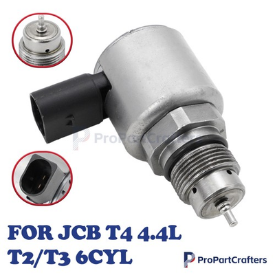#ad For JCB T4 4.4L T2 T3 6CYL Fuel Rail High Pressure Valve 28249292 $108.29