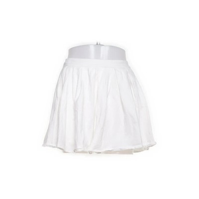 Shekou, Skort, Größe: S, Weiß, Polyester, Einfarbig, Satin, Damen #RCG