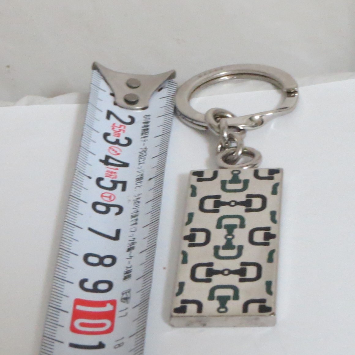Authentic Gucci Horsebit Pattern Key Ring Holder … - image 24