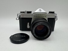 Asahi Pentax Spotmatic SP SLR 35mm Film Camera w/ Takumar 1:2 55mm Lens Japan