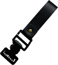 Handschuhhalter Handschuh Clip Halte Handschuhclips - 14Cm Leder Mit Metall-Kara